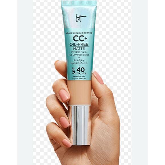 It Cosmetics Better CC+ SPF 40 Oil-Free Matte Cream - Neutral Medium - Picture 1 of 4